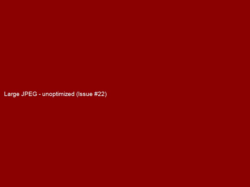 large unoptimized test image